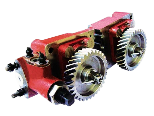 Diesel filter oil pump